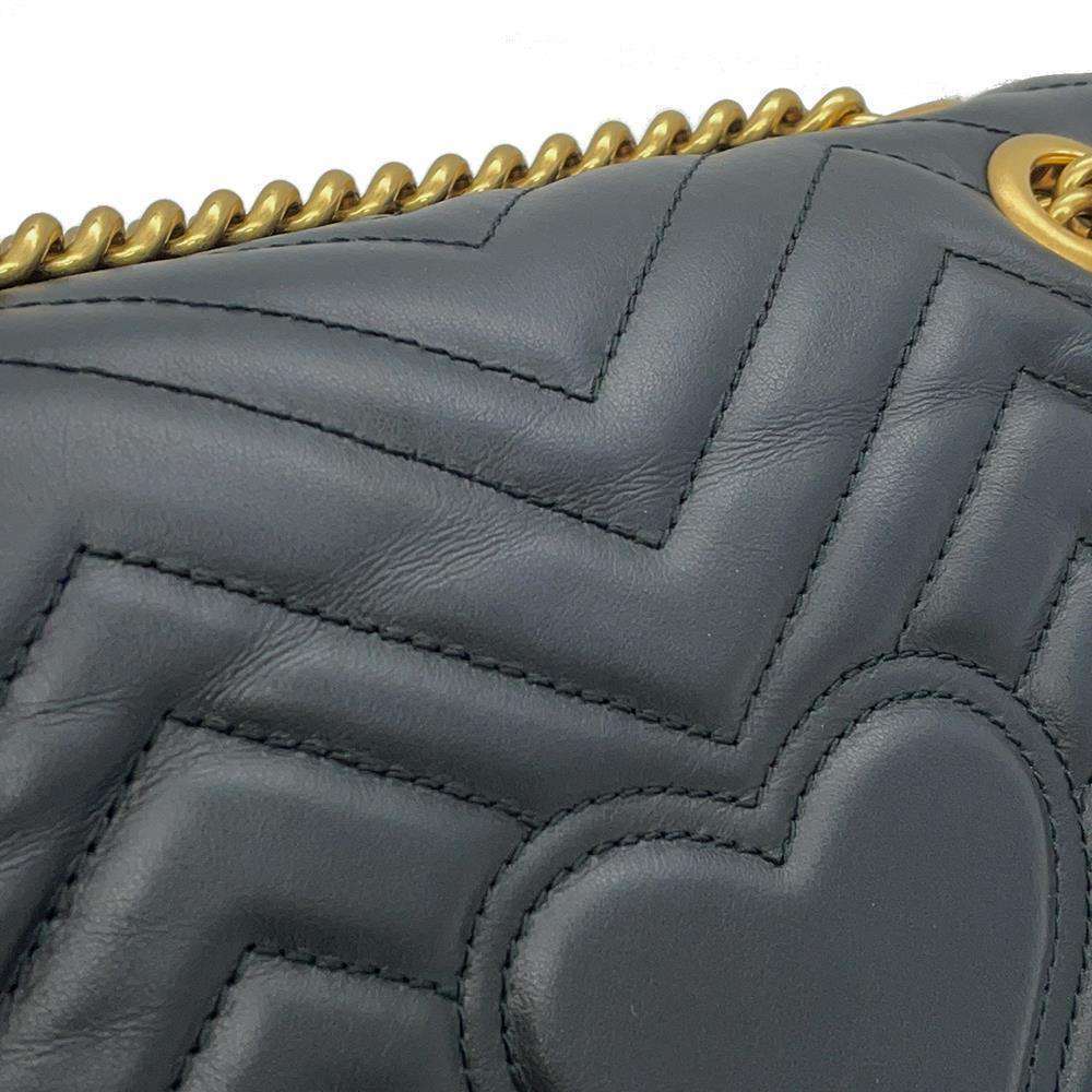 Gucci Gg Marmont Chain Shoulder Bag #90903G11B - Picture 11 of 15